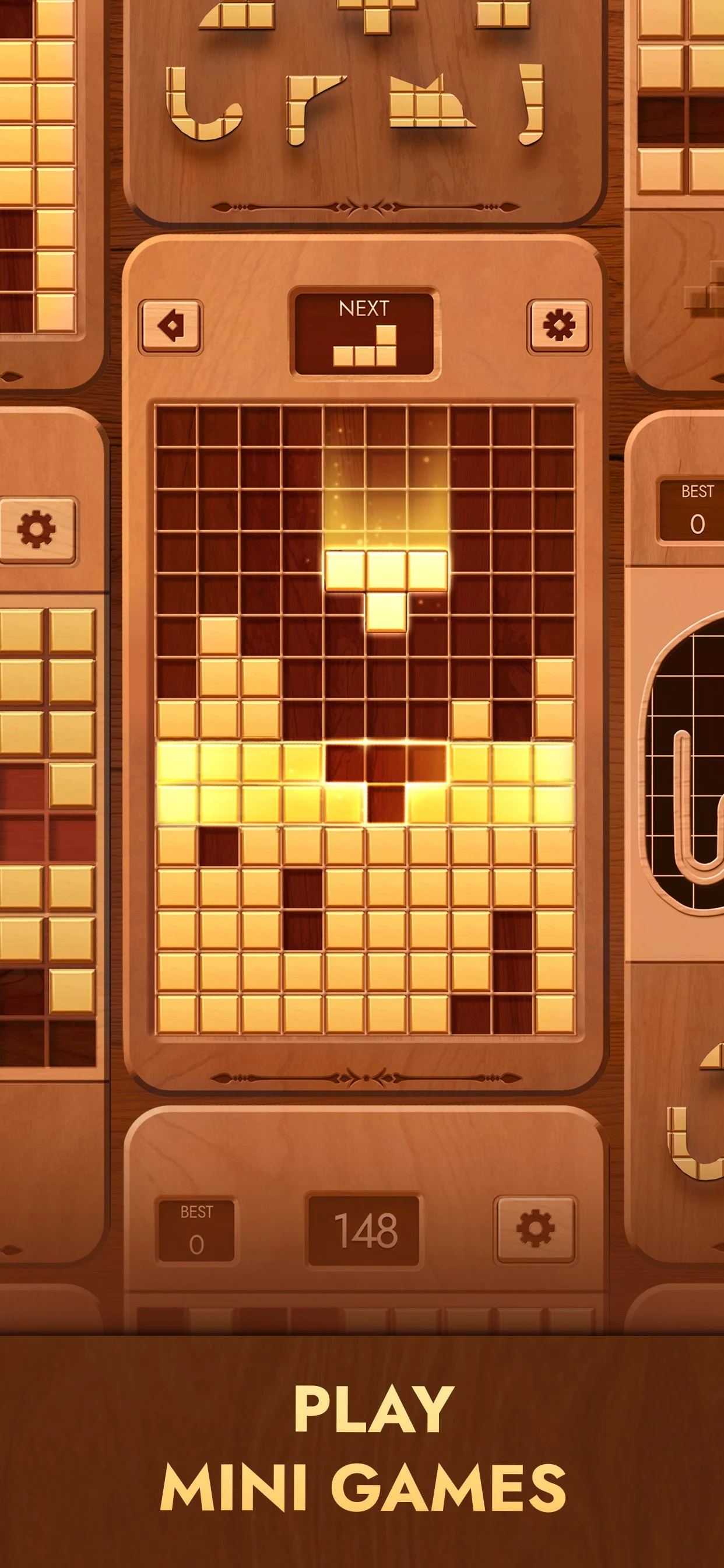 Woodoku screenshot