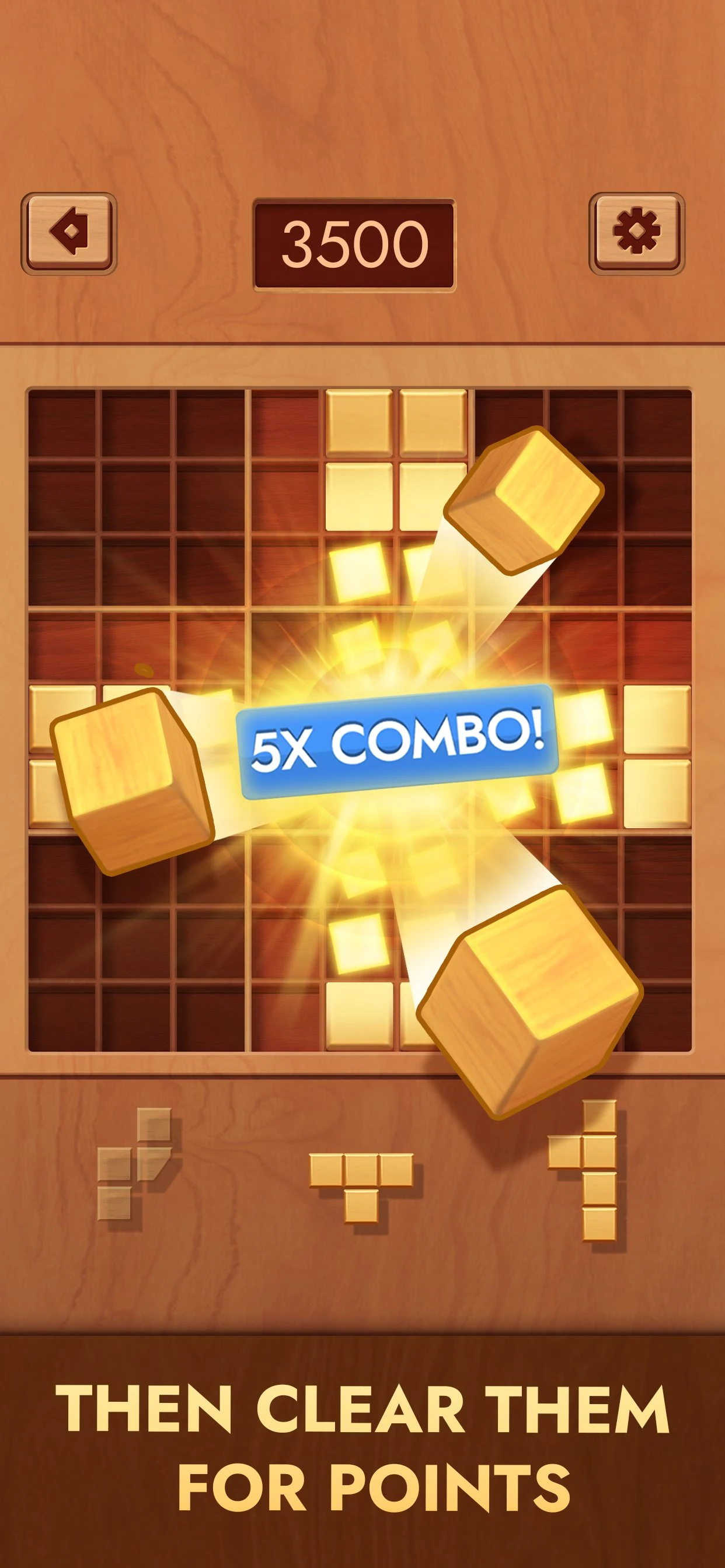 Woodoku screenshot