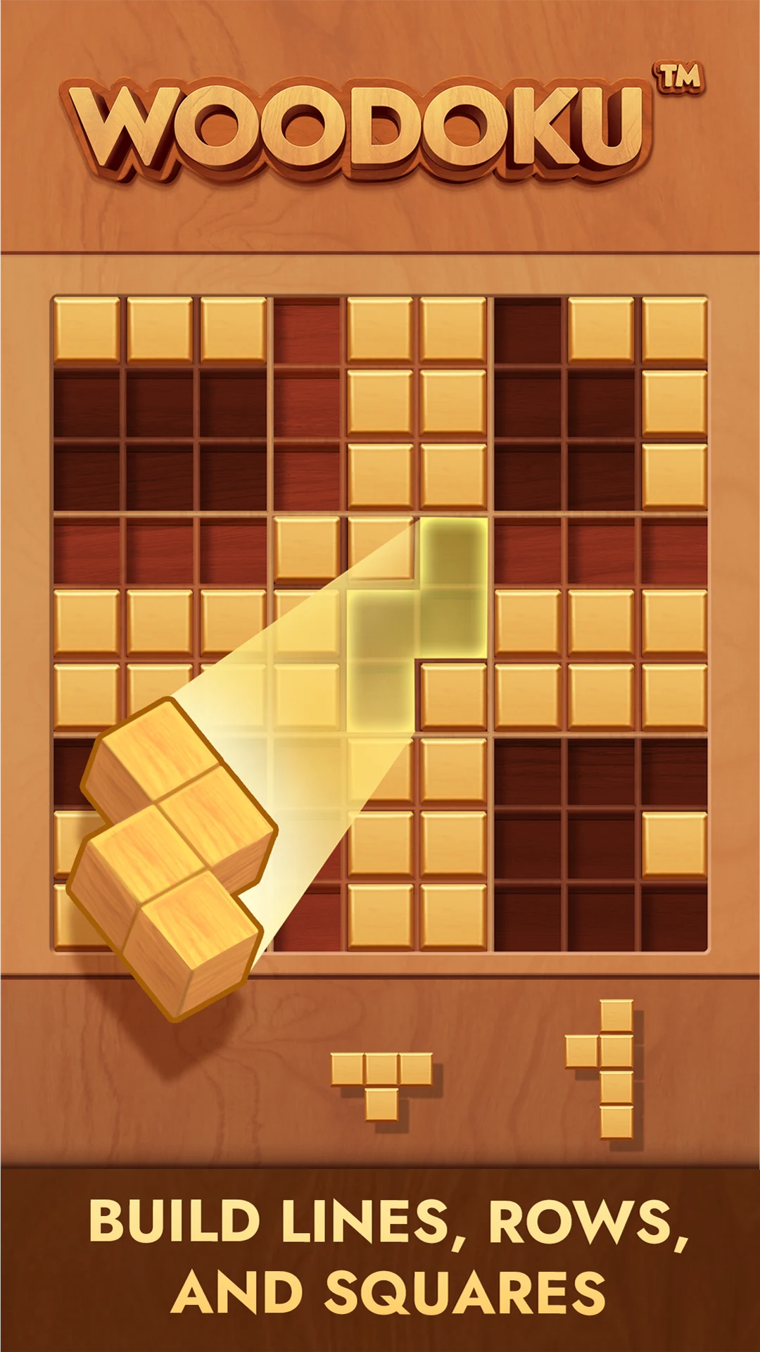 Woodoku - Wood Block Puzzle screenshot